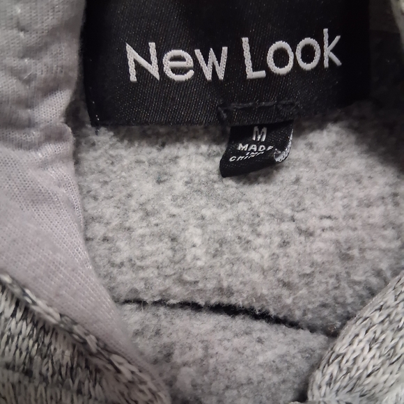 New Look Gray Kids Jacket with Love Emblem - Picture 4 of 4